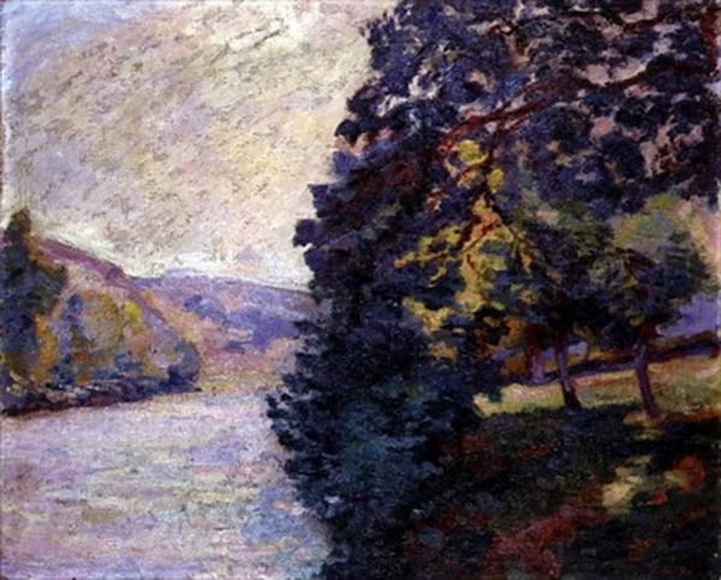 Alba a Crozant, Bretagna, 1916 circa
